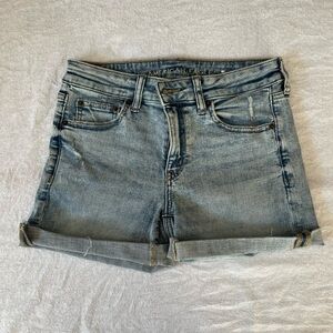 American Eagle Next Level Stretch Denim Shorts, size 6